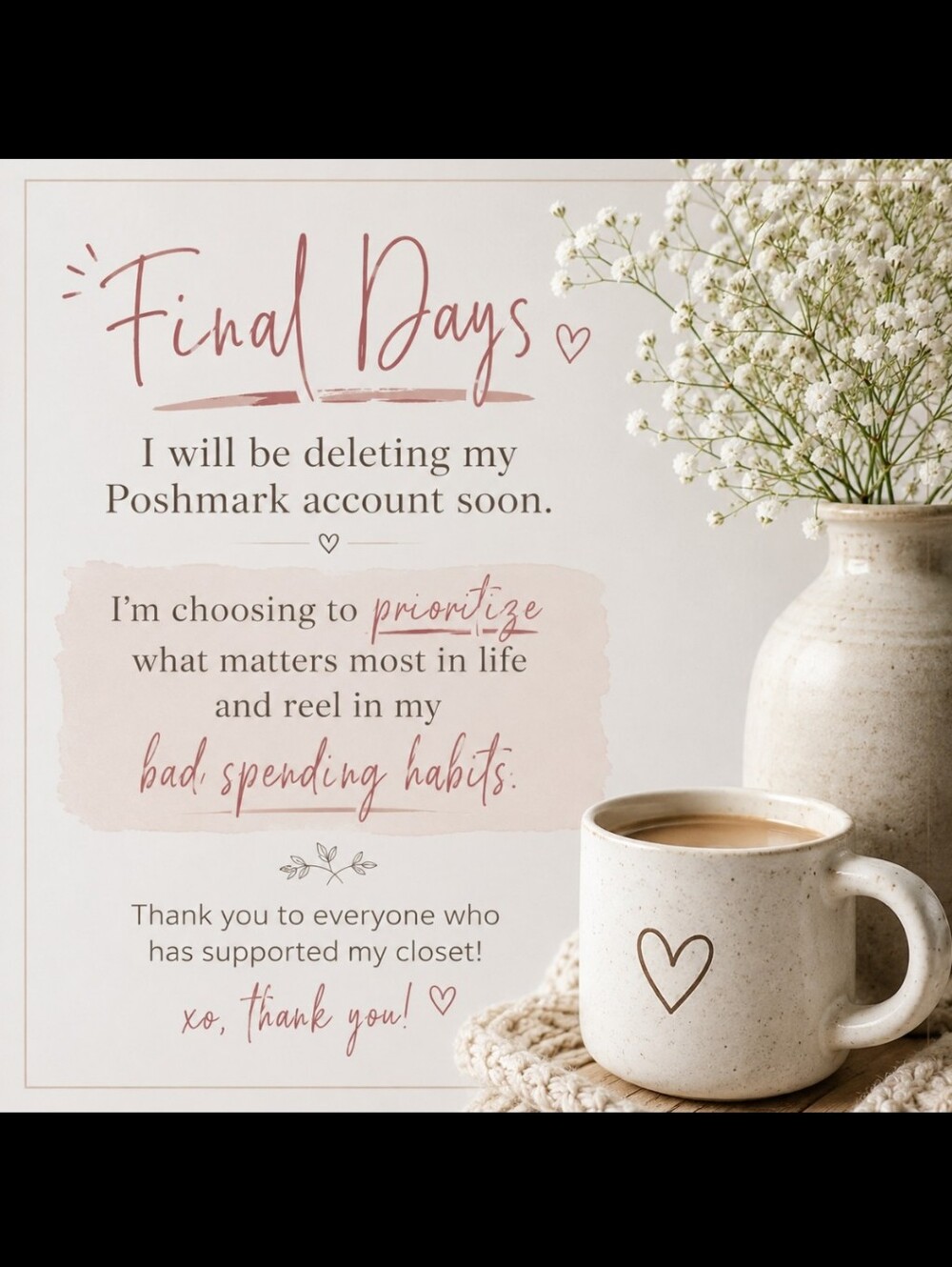 Final Days!